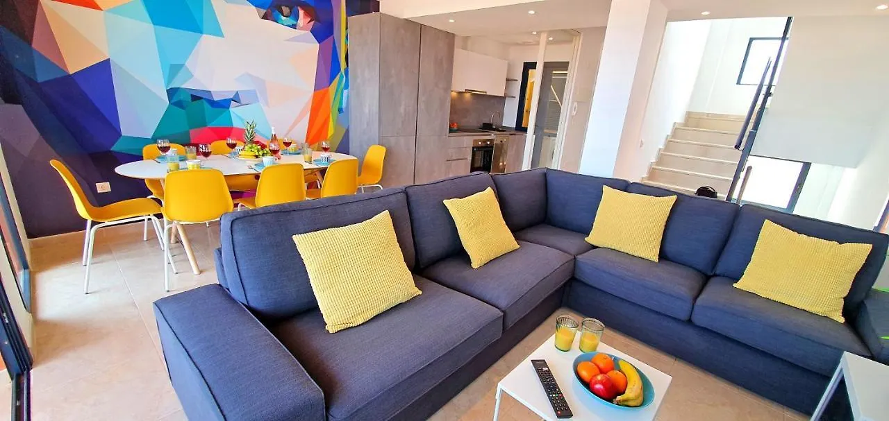 Apartment Ferienwohnung Infinity View - Caleta Fuste, Max 8 Personen - Meerblick - Glasfaserinternet Caleta De Fuste Spain