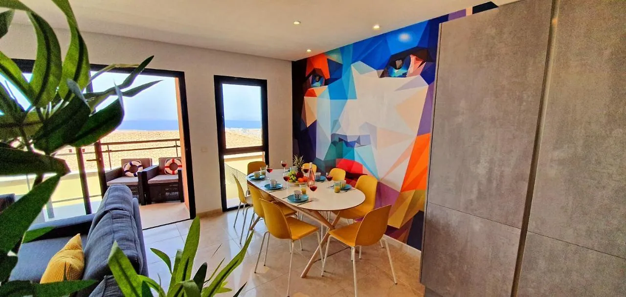 Appartement Ferienwohnung Infinity View - Caleta Fuste, Max 8 Personen - Meerblick - Glasfaserinternet Caleta De Fuste